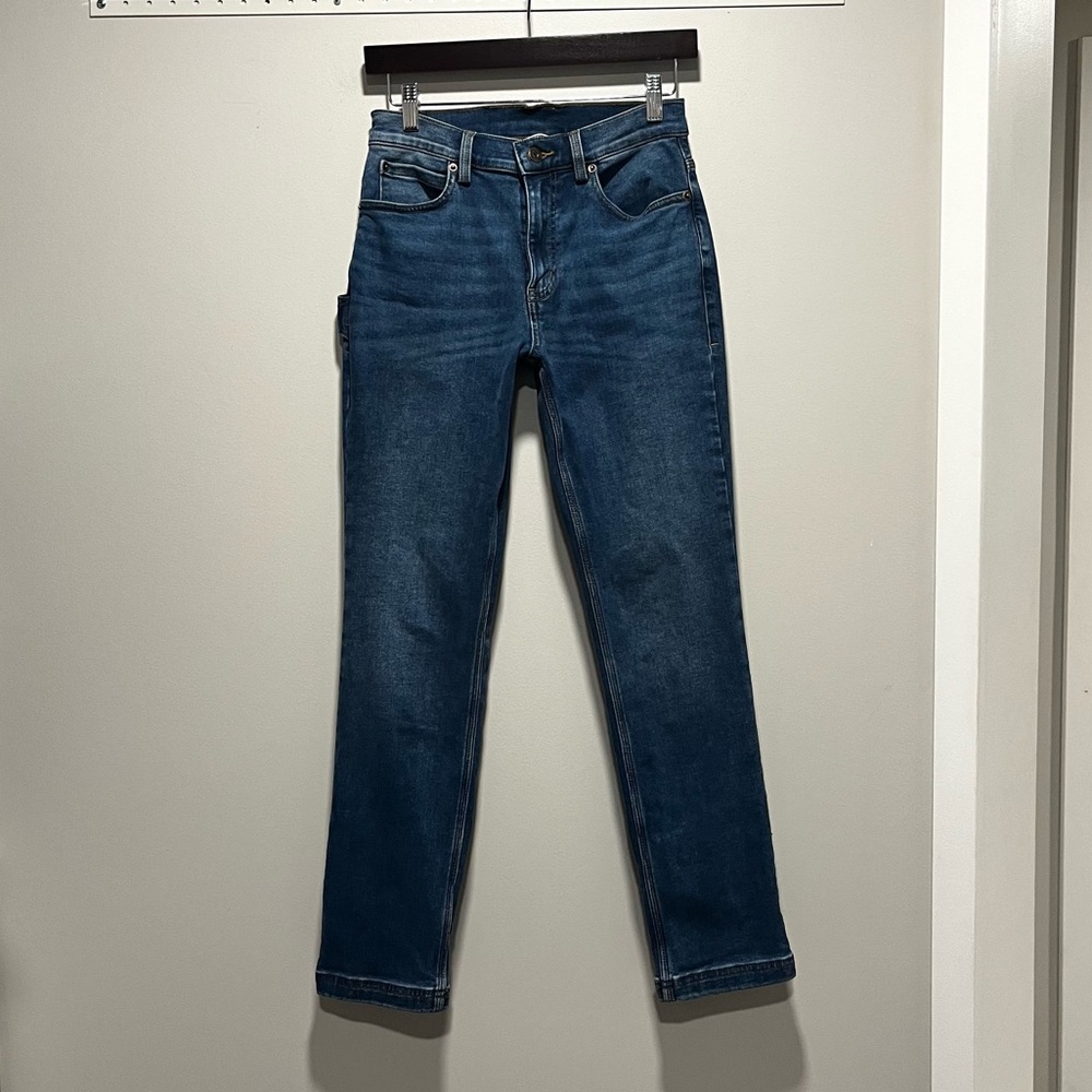 Duluth Trading Co Blue Utility Jeans 2 x 29